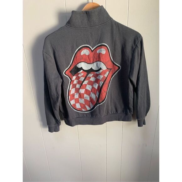 The Rolling Stones Women’s  1/4 zip Sweater XS - Picture 2 of 3